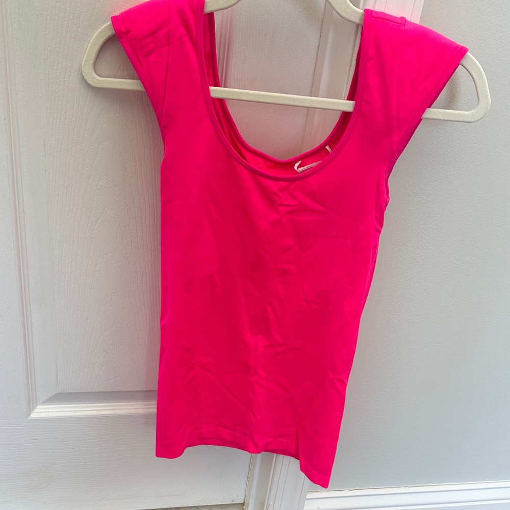 BCBG Paris Women's Bright Pink Tank Top
